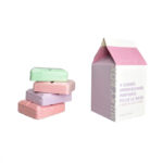MILK BATH BOX BATH SLABS 4x50G INUWET