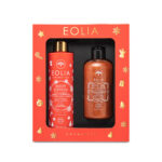 EOLIA COSMETICS GIFT BOX ΜΕΛΟΜΑΚΑΡΟΝΟ BODY LOTION & BODY GEL SCRUB 2X250ML