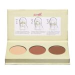Barry M Kit Countouring '' Flawless Chisel Cheeks '' For Light To Medium Skin Tones 3x2.5g