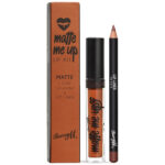 Barry M Matte Up Lip Kit " So Chic" Lipstick & Lipliner