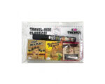 THEBALM TRAVEL BAG SET 4PCS (BAHAMA MAMA-HOT MAMA-MARY LOU-MAD LASH)