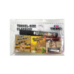 THEBALM TRAVEL BAG SET 4PCS (BAHAMA MAMA-HOT MAMA-MARY LOU-MAD LASH)