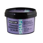 Beauty Jar SHAPE “TONING SHIMMER SCRUB” Scrub Τόνωσης Mε Shimmer Κατά Της Κυτταρίτιδας 360gr