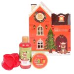 IDC INSTITUTE CHRISTMAS HOLIDAY HOUSE SET ΣΕΤ ΠΕΡΙΠΟΙΗΣΗΣ 15,5 X 21 X 6CM 3PCS - Image 2